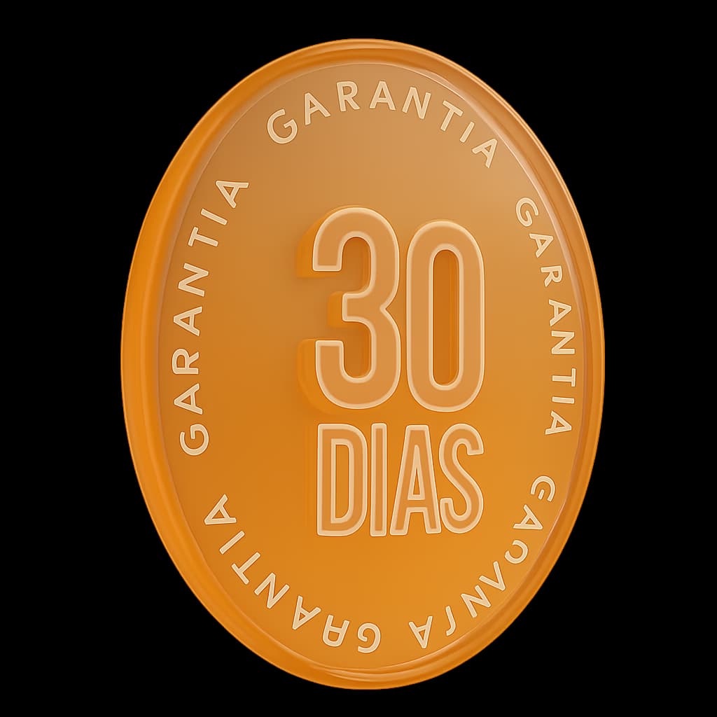 Selo de garantia de 30 dias sem risco